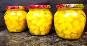 Кабачки как ананасы: сладкая заготовка на зиму